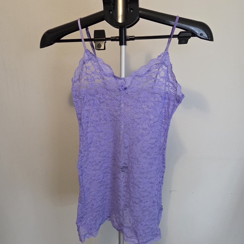 Victoria's Secret Lavender Lace Slip Limgerie